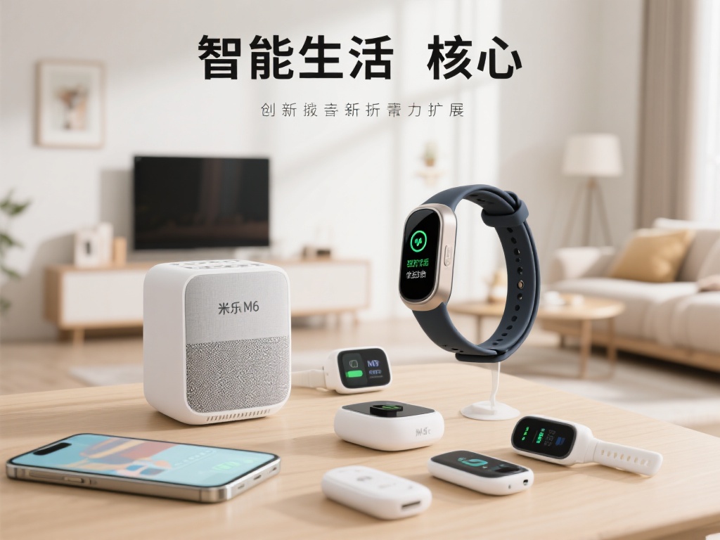 智能生活的核心在于各类智能设备的普及，从手机到智能