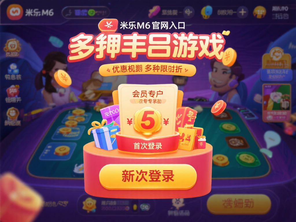 米乐m6官网入口：解锁独家优惠与全新游戏乐趣