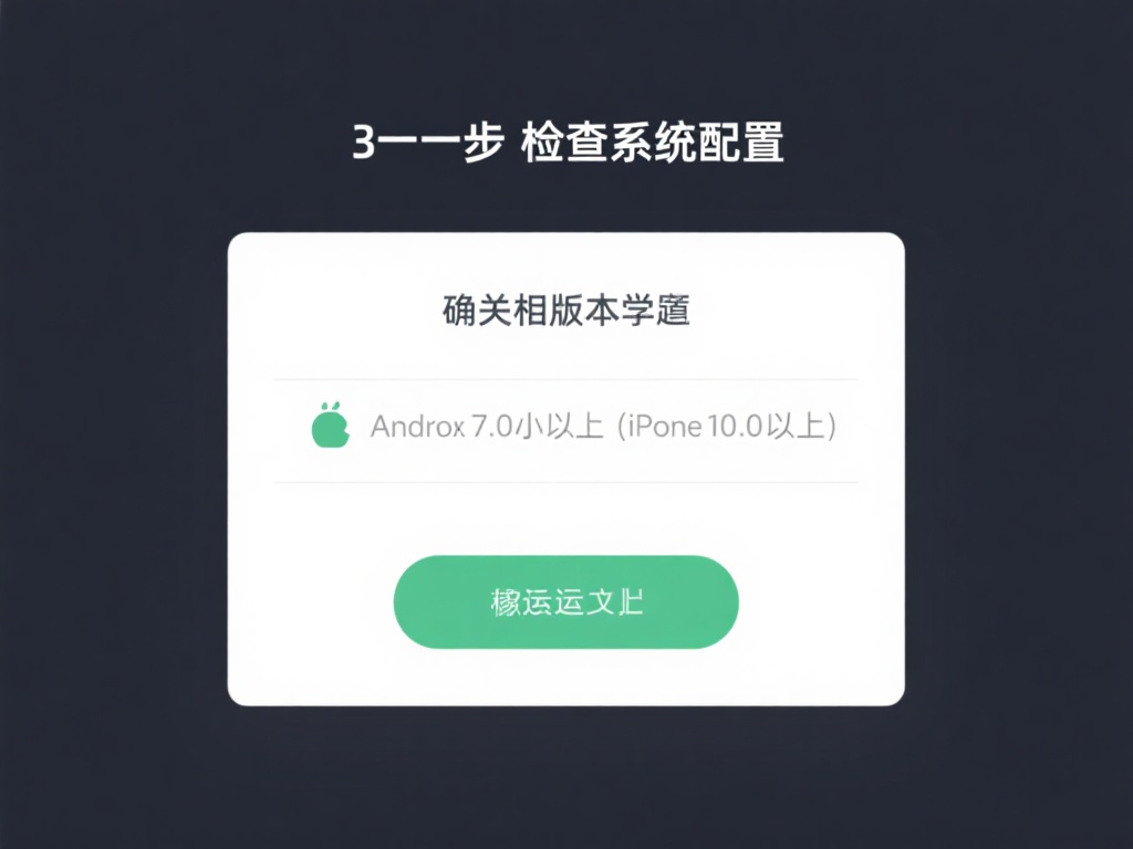 第二步：检查系统配置
确保您的设备系统支持相应的